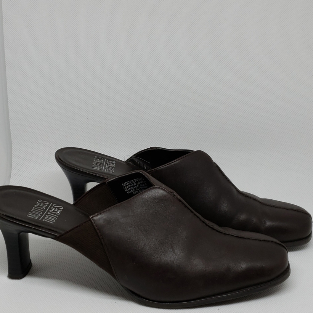 Mootsies Tootsies Heels Shoes Brown 9M  Modeepend